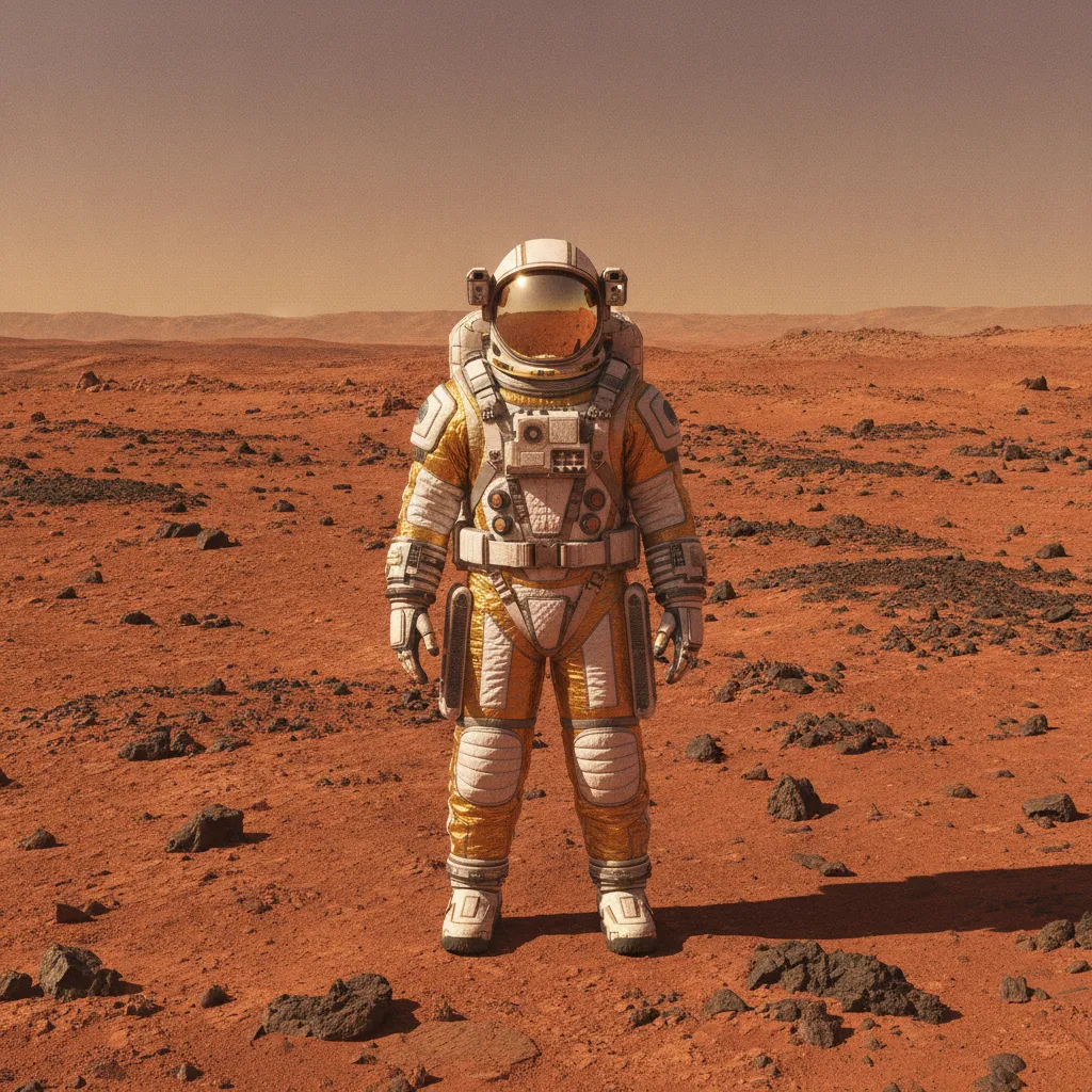 Below zero and without pressure: the extreme engineering of Martian spacesuits