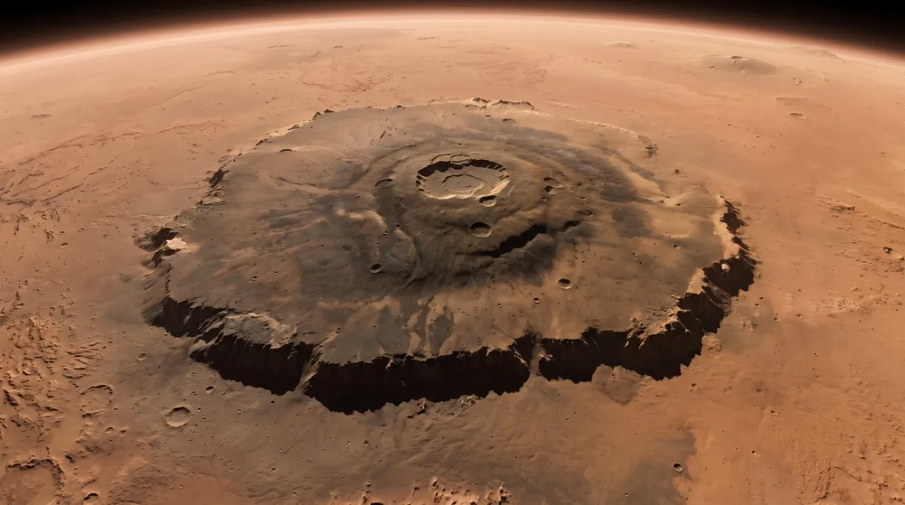 El coloso de Marte: ¿por qué el monte Olimpo es el volcán más grande del sistema solar?