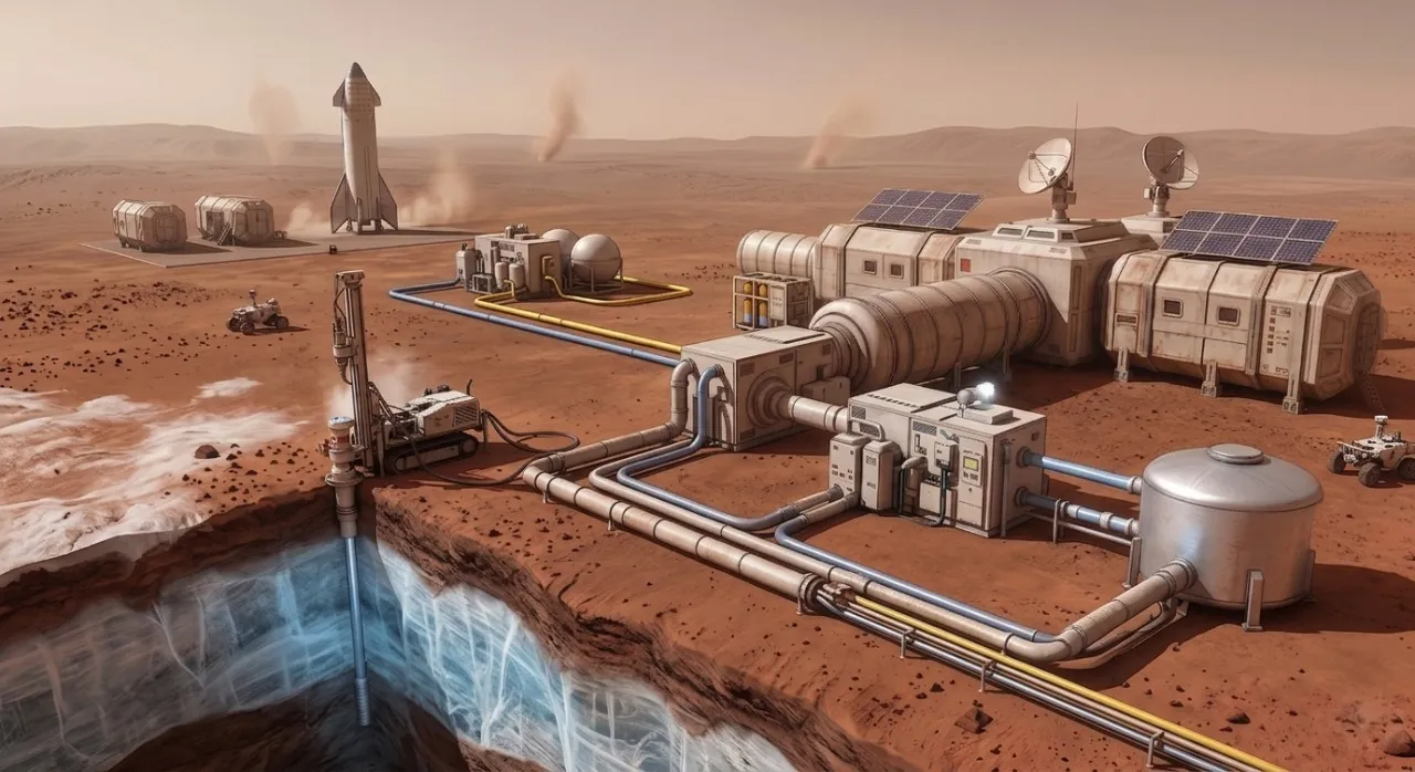 The Mars Water Challenge: How Science Plans to Squeeze a Planet of Ice and Desert