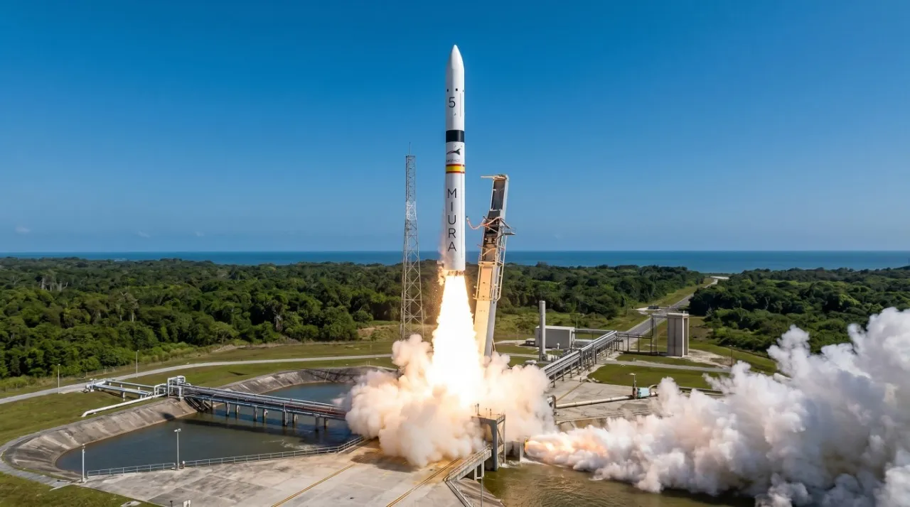Europe's definitive pulse: Miura 5 forges its path to orbit from Kourou