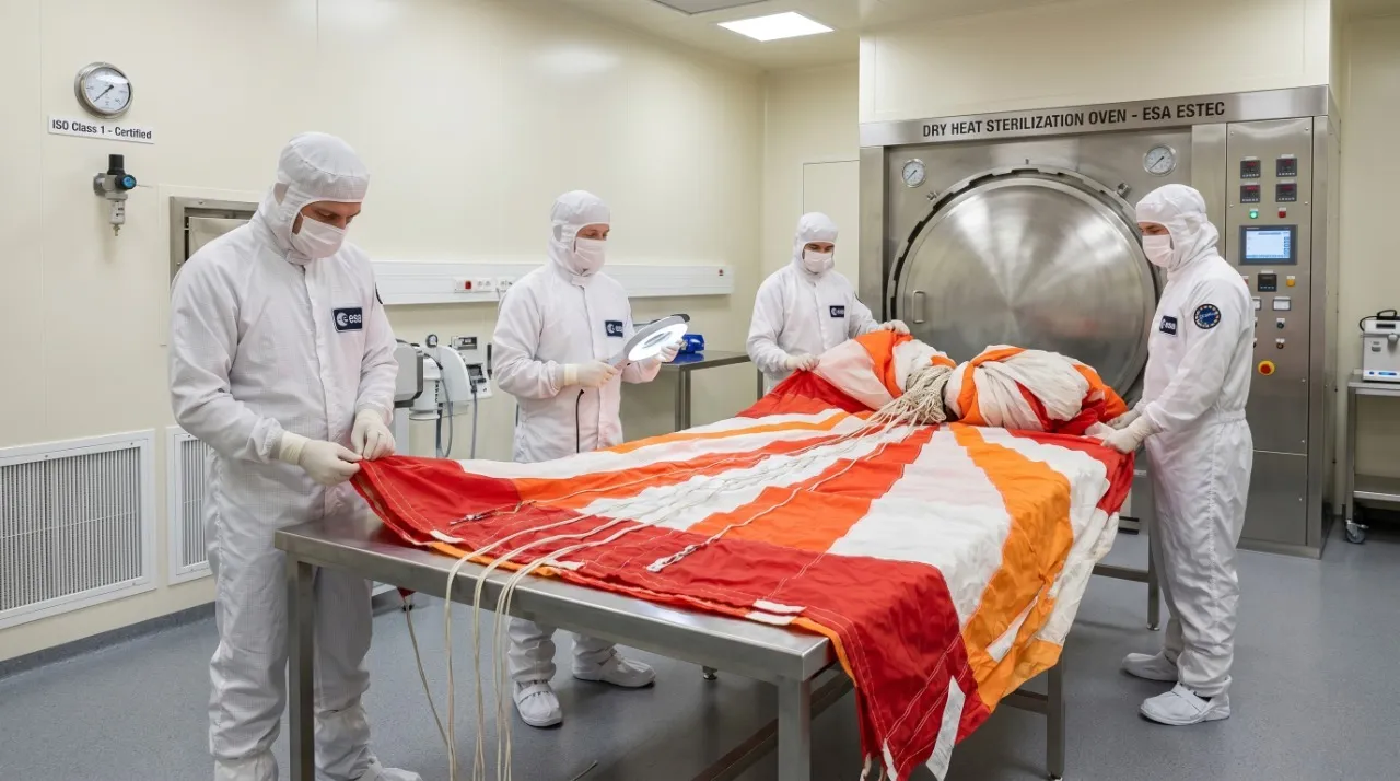 ExoMars and Parachute Sterilization: Technical Rigor to Avoid Contaminating Mars