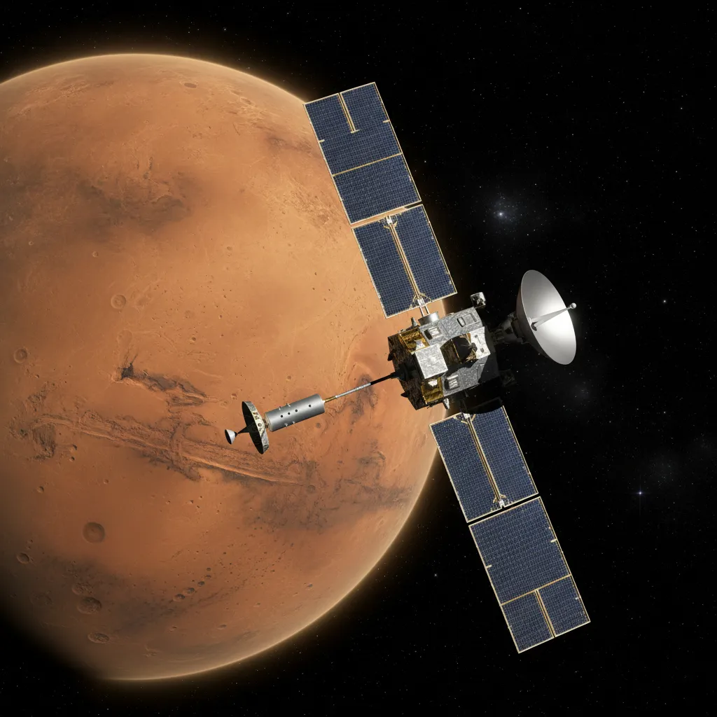2001 Mars Odyssey: Dos décadas y media de vigilancia orbital ininterrumpida en el planeta rojo